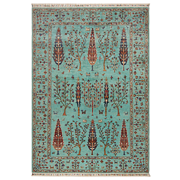 Ziegler Rug Turquoise 244 x 174 cm