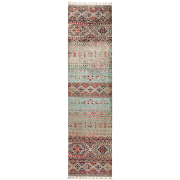 Ziegler Rug Turquoise 313 x 81 cm