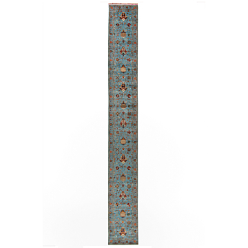 Ziegler Rug Blue 693 x 86 cm
