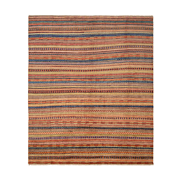 Tappeto afgano in rilievo Kilim
