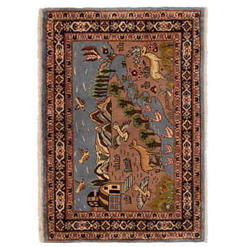 Kashan Perserteppich