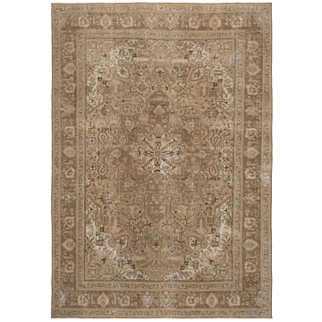 Vintage Rug Brown 349 x 242 cm