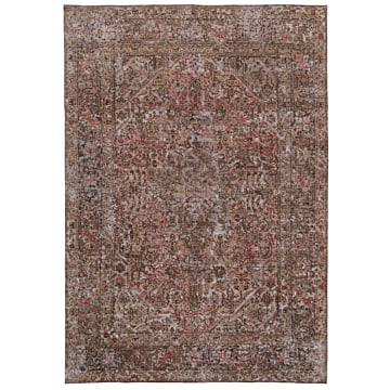 Vintage Relief Rug Pink 288 x 202 cm