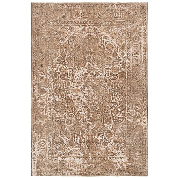 Vintage Relief Rug Gray 299 x 195 cm