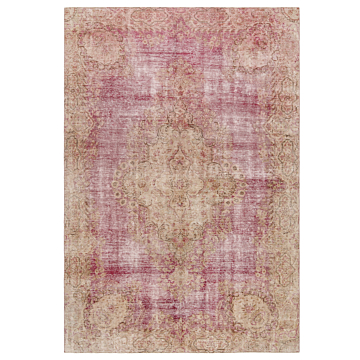 Vintage Rug Pink 286 x 197 cm