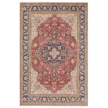 Tabriz Persian Rug Red 301 x 201 cm