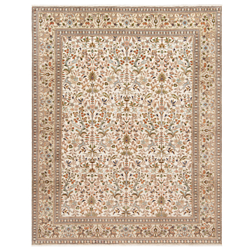 Tabriz Persian Rug Beige-Cream 305 x 245 cm