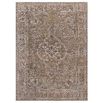 Vintage Relief Rug Gray 345 x 255 cm