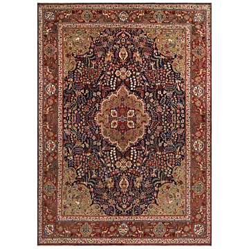 Tabriz Persian Rug Night Blue 402 x 302 cm