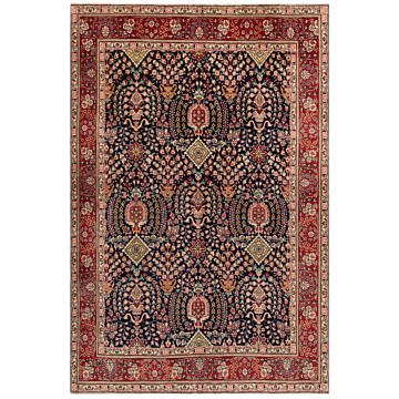 Tabriz Persian Rug Night Blue 299 x 200 cm