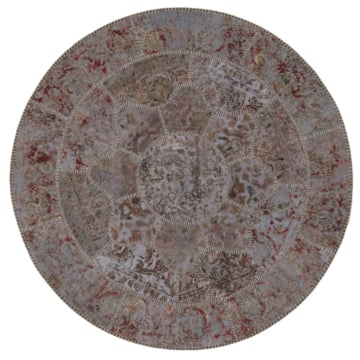 Tappeto patchwork in rilievo