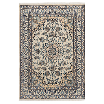 Nain Persian Rug Beige-Cream 209 x 146 cm