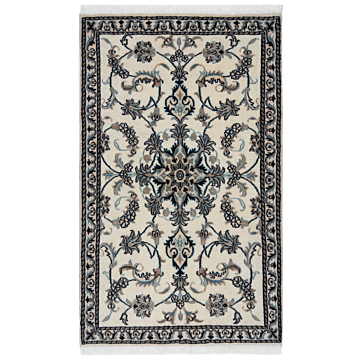Nain Persian Rug Beige-Cream 140 x 85 cm