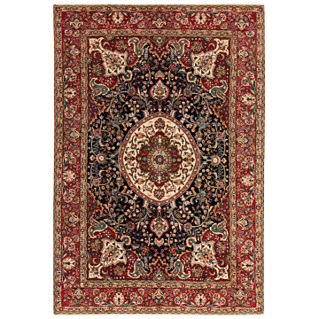 Tabriz Persian Rug Night Blue 290 x 200 cm