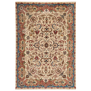 Tabriz Persian Rug Beige-Cream 332 x 232 cm