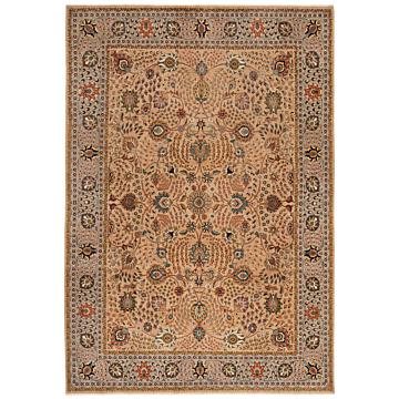 Tabriz Persian Rug Beige-Cream 346 x 239 cm