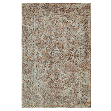 Vintage Relief Rug Gray 291 x 193 cm