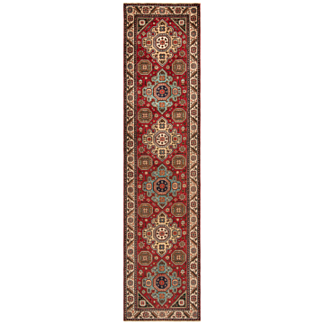 Tabriz Persian Rug Red 338 x 77 cm