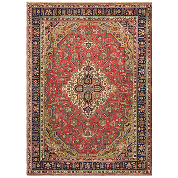 Tabriz Persian Rug Red 336 x 245 cm