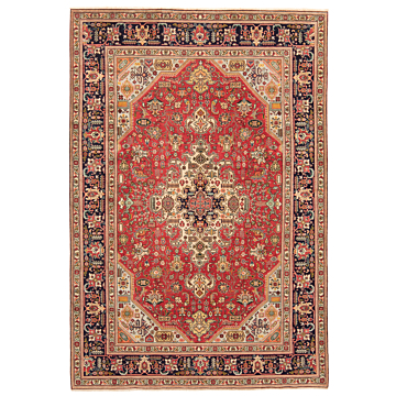 Tabriz Persian Rug Red 294 x 200 cm