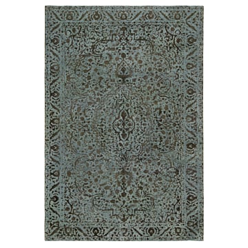 Vintage Rug Turquoise 323 x 217 cm