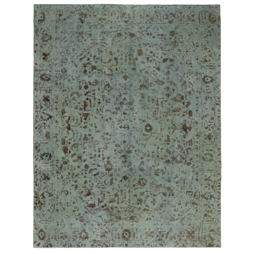 Vintage Rug Turquoise 322 x 248 cm
