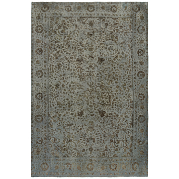 Vintage Rug Green 293 x 198 cm