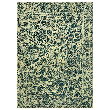 Vintage Rug Green 347 x 248 cm