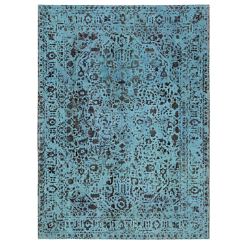 Vintage Rug Blue 329 x 241 cm