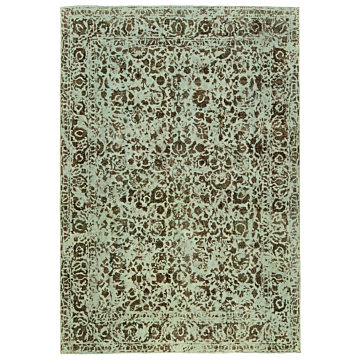 Vintage Rug Green 340 x 237 cm