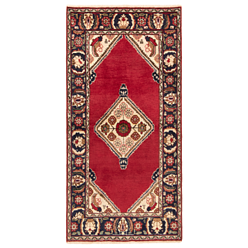 Tabriz Persian Rug Red 180 x 90 cm