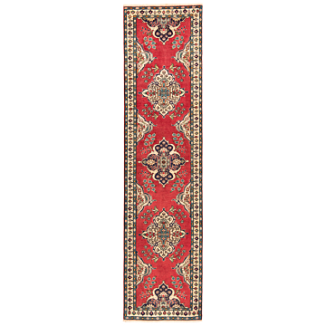 Tabriz Persian Rug Red 323 x 81 cm