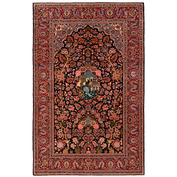 Kashan Perserteppich