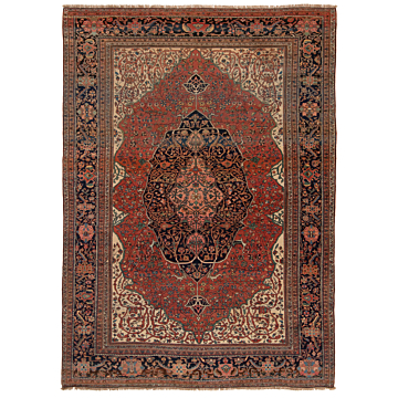 Sarough Farahan Antik Teppich