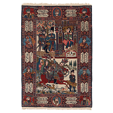 Kashan Antik Perserteppich