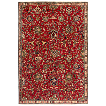 Tabriz Persian Rug Red 328 x 229 cm