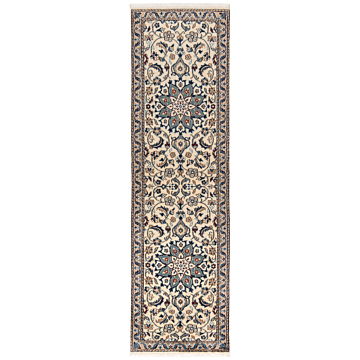 Nain 9La Persian Rug White 193 x 57 cm