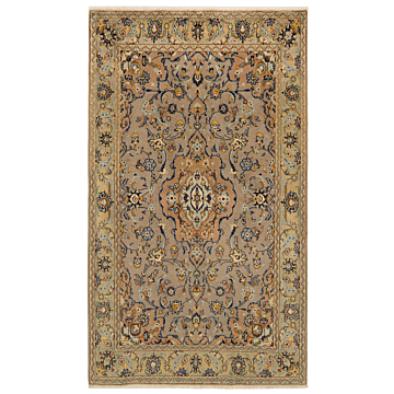 Kashan Persian Rug Gray 175 x 103 cm