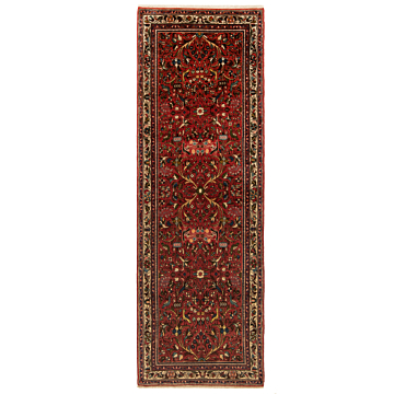 Rudbar Persian Rug Red 231 x 79 cm