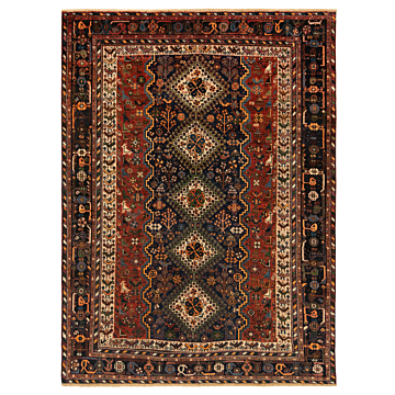 Sirjan Persian Rug Night Blue 205 x 152 cm