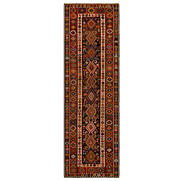 Persian kilim Night Blue 495 x 161 cm
