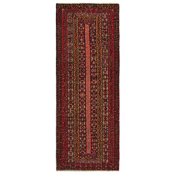 Persian kilim Pink 365 x 144 cm
