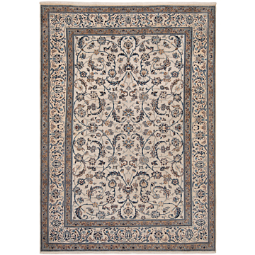Nain 9La Persian Rug White 350 x 247 cm
