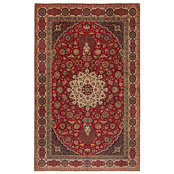 Tabriz Persian Rug Red 470 x 300 cm