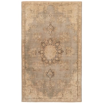 Vintage Rug Gray 253 x 153 cm