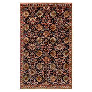 Tabriz Persian Rug Night Blue 229 x 141 cm
