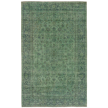 Vintage Rug Green 321 x 202 cm