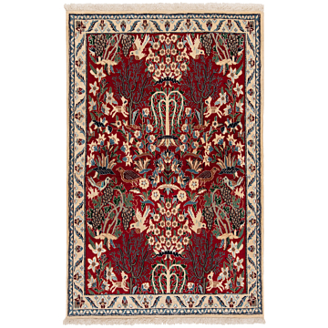 Tabriz Sabagh Persian Rug Red 130 x 84 cm