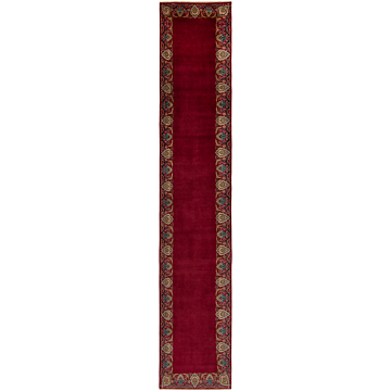 Tabriz Persian Rug Red 488 x 93 cm