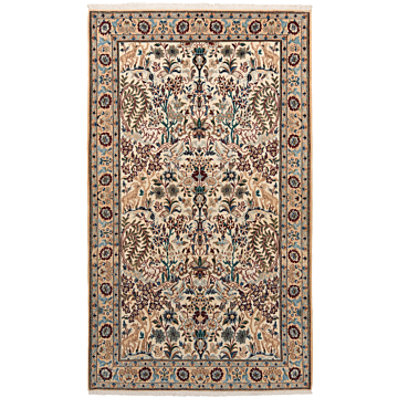 Nain 9La Persian Rug White 205 x 122 cm